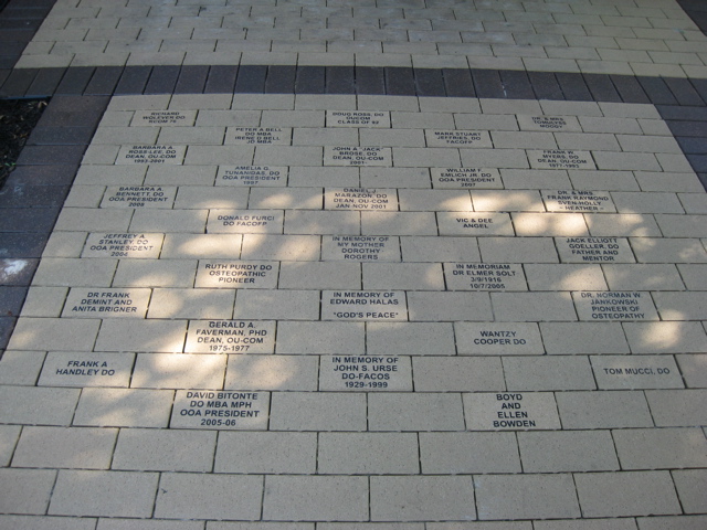 OOA Commemorative Walkway