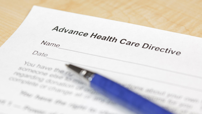 Advance Directives form End-of-Life Committee