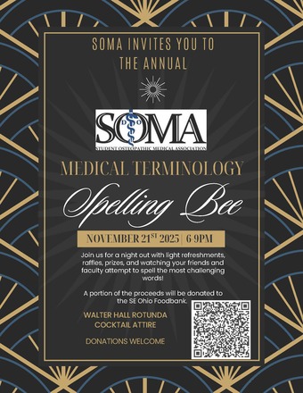 Spelling Bee Flyer With Qr