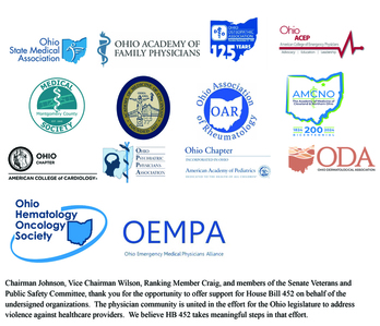 Hb 452 Hom Coalition Support Senate 1 1