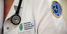 OOA HCOM patch white coat