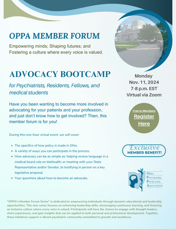 Oppa Member Forum Bootcamp Flyer